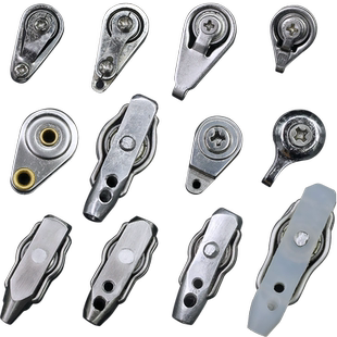 威武飞鱼甲鱼竿配件 甲鱼枪小滑轮顶葫芦吊葫芦竿尖出线轮过线轮