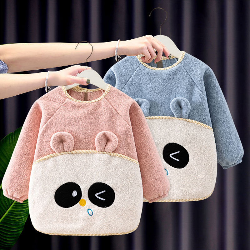 宝宝罩衣婴儿防水儿童防脏护衣围兜秋冬外穿洋气长袖吃饭加厚围裙,童装/婴儿装/亲子装,反穿衣/罩衣,淘宝优惠券,粉丝福利购,淘宝优惠卷