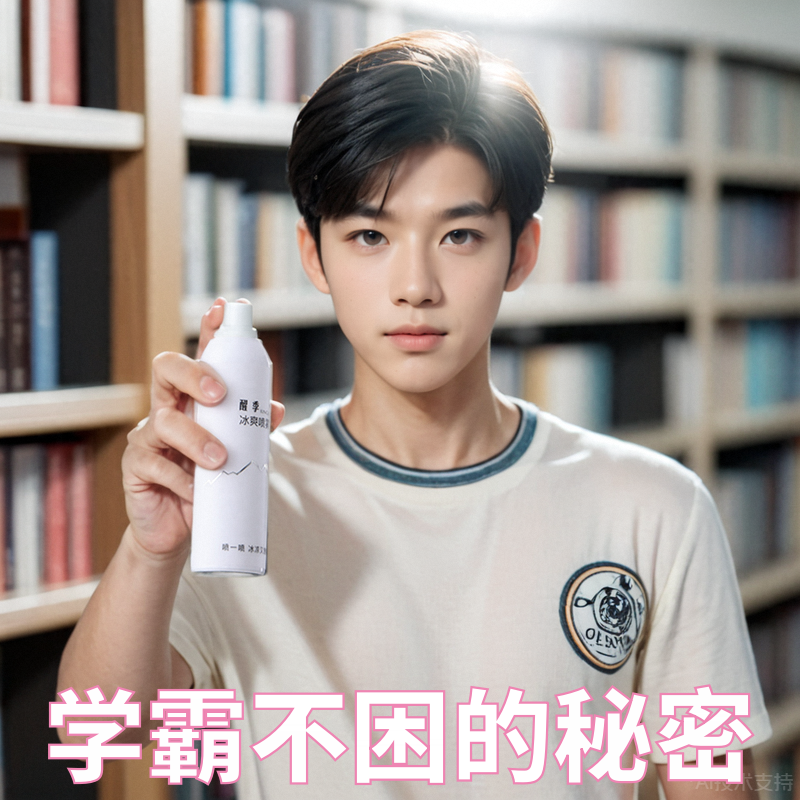 困了累了就用醒季冰爽提神喷雾