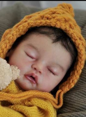 19英寸 Reborn Doll Kit VIVIA 重生婴儿模具DIY配件不是成品娃娃