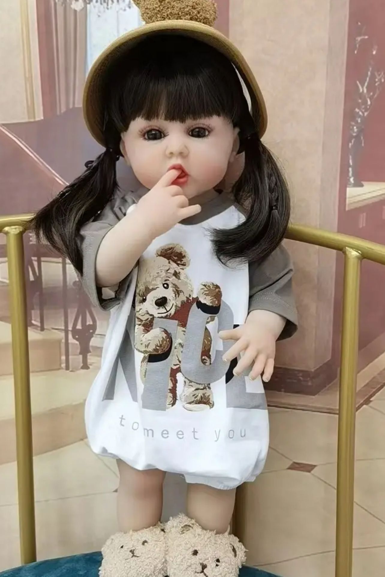 NPK女孩洋娃娃玩偶仿真过家家