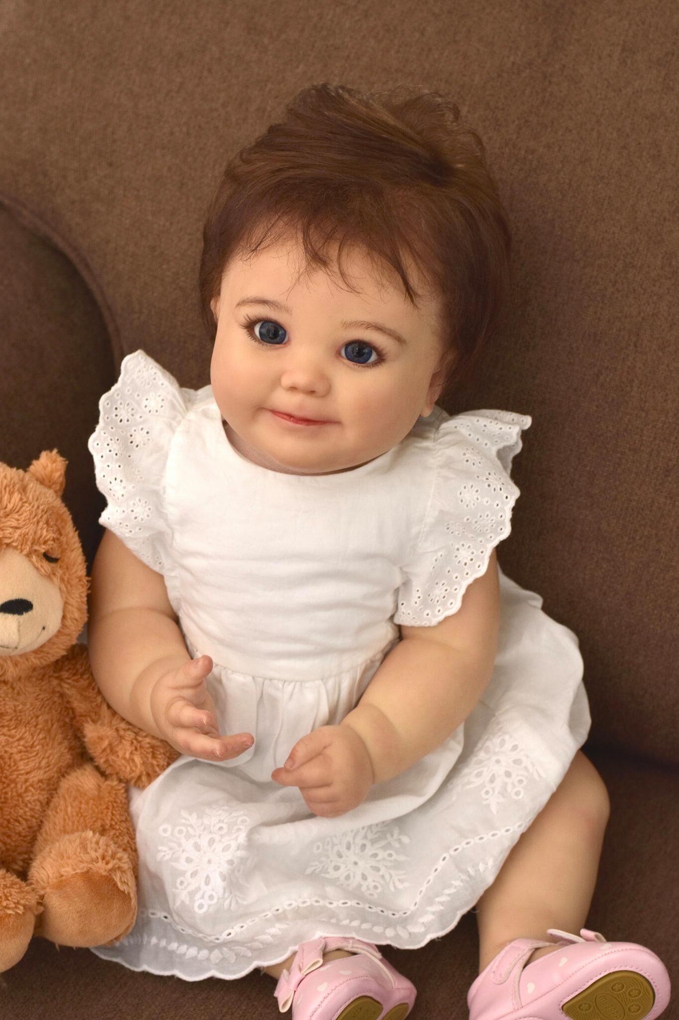 NPK童装模特精致彩绘重生娃娃