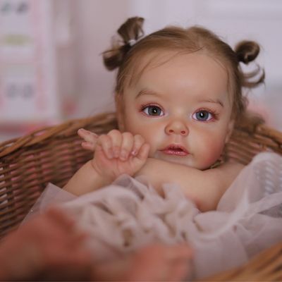 reborn Doll Kit Sue-sue  苏苏仿真婴儿重生娃娃模具DIY 非成品