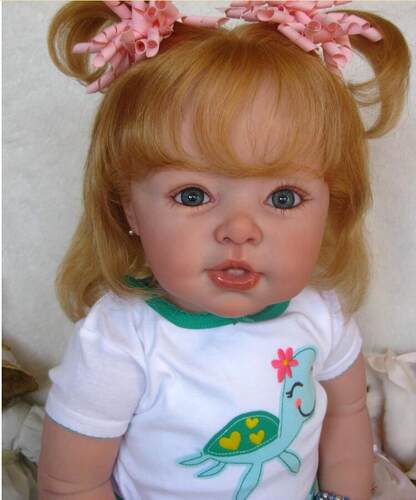 新款仿真婴儿模具reborn doll kit 29inch  unpainted doll parts