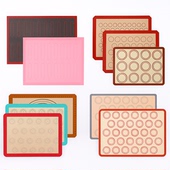 baking 烤箱垫大全硅胶镂空烤不粘烤盘饼干耐高温垫 silicone mat