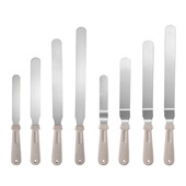 烘培工具小麦秸秆抹刀牛油刮刀不锈钢刮刀做蛋糕工具