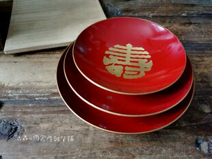 日本回流漆器茶盏建盏天然木胎大漆工艺生漆纯手工茶杯功夫茶套装