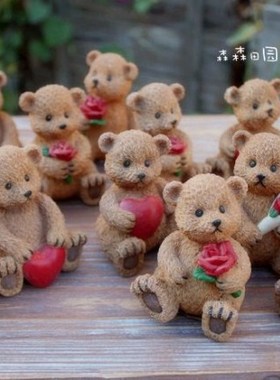 树脂仿真美式乡村风儿童房装饰品