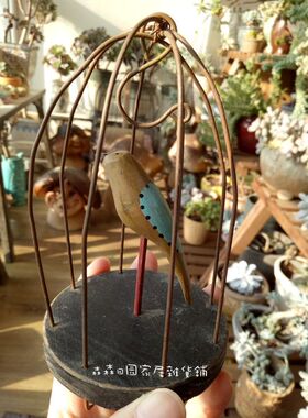 鸟笼摆件园艺家居装饰