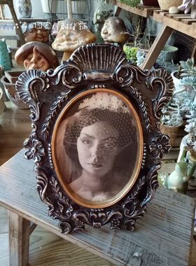 彩绘圣诞节树脂儿童房家居装饰品