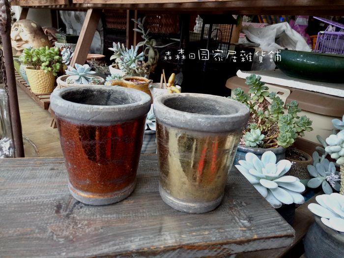 外贸花盆陶瓷多肉花盆素陶花盆创意多肉植物花盆个性素烧粗陶花盆