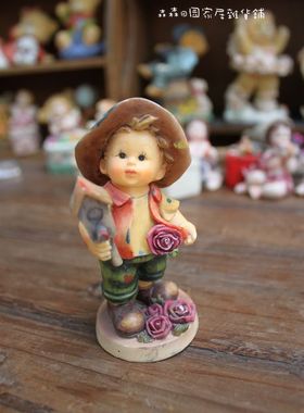 树脂复古隔板生日礼品家居装饰