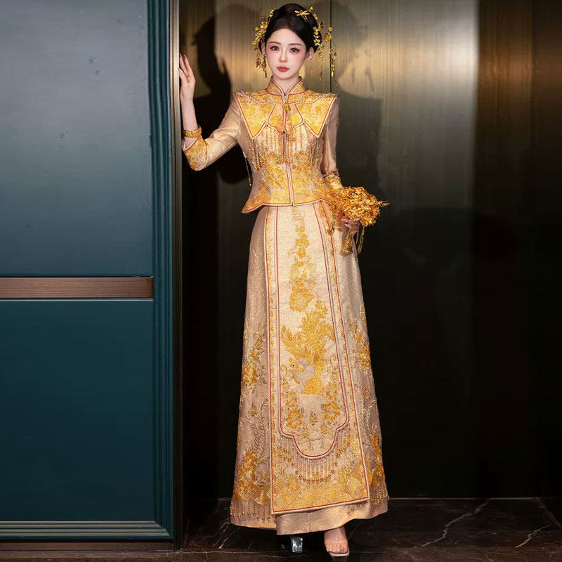 龙凤褂婚服2026新款新娘结婚中式