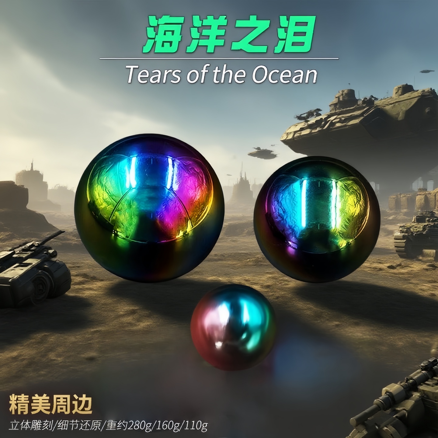 三角洲行动海洋之泪典藏版1:1还原模型玩游戏收藏周边送礼物男孩