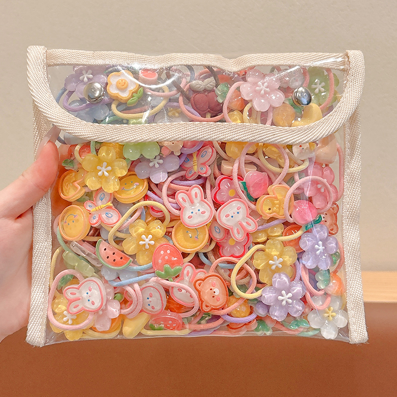 儿童卡通橡皮筋不伤发高弹力发圈