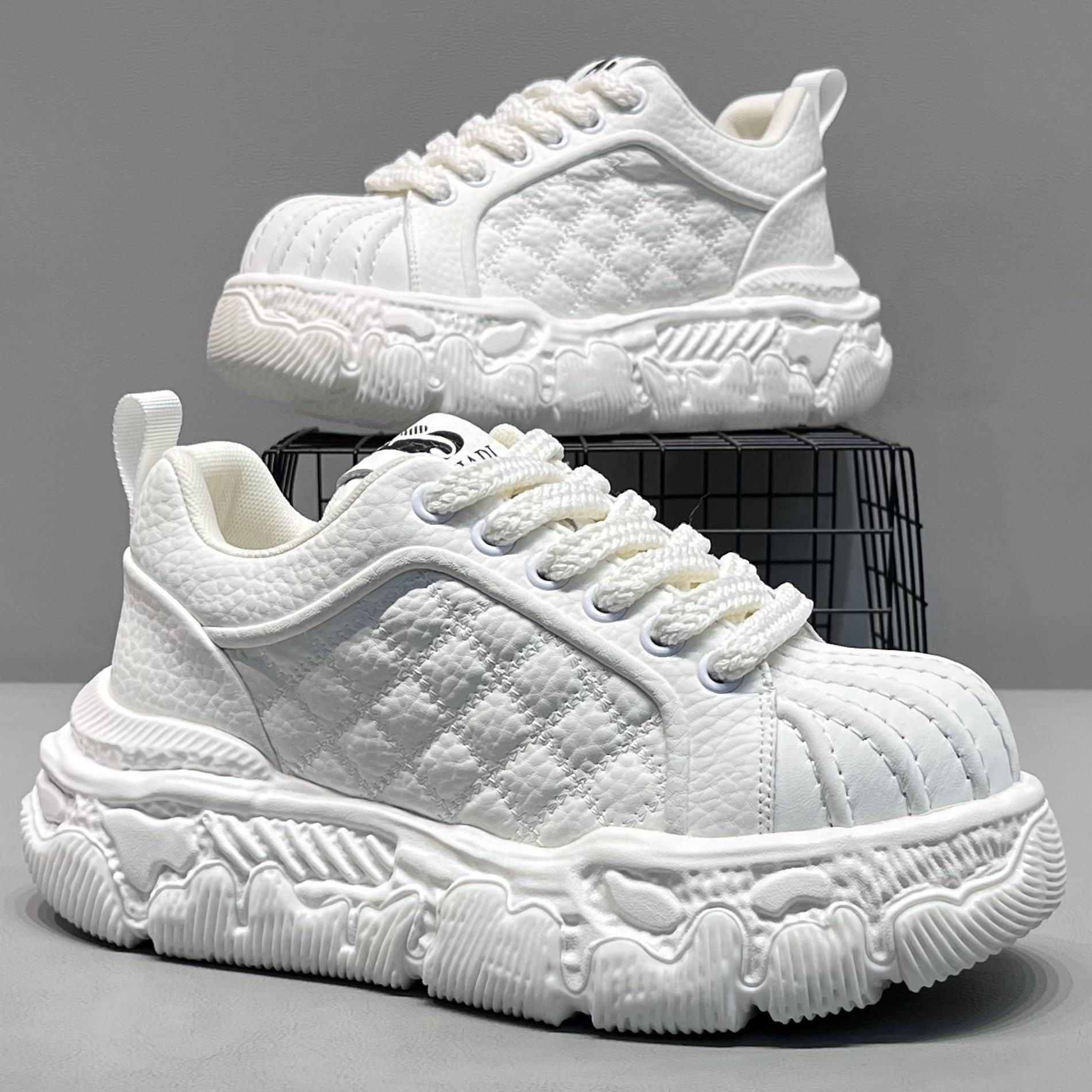 2025秋冬新款男鞋加绒保暖时尚厚底增高老爹鞋潮流百搭运动休闲鞋,流行男鞋,时尚休闲鞋,淘宝优惠券,粉丝福利购,淘宝优惠卷