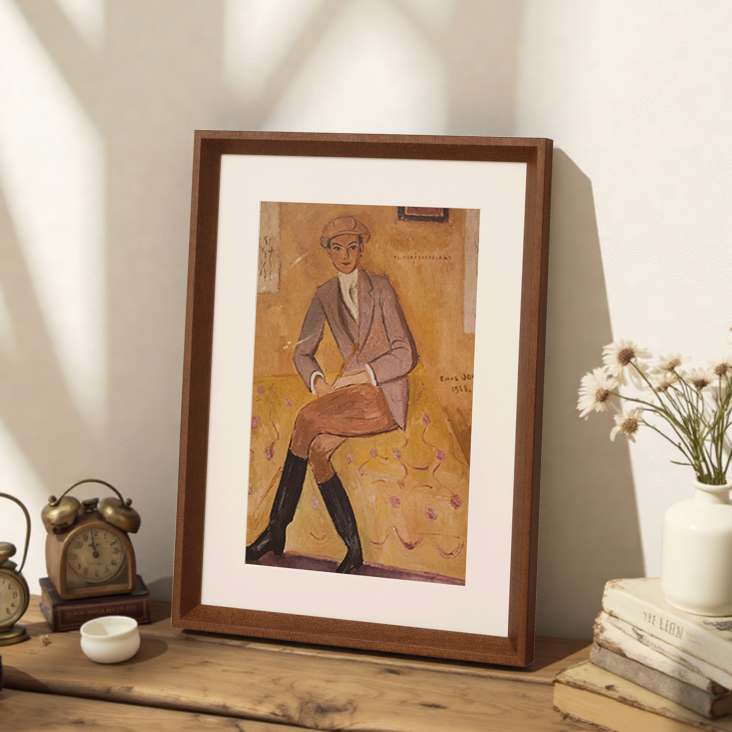 实木相框定制挂墙画框空框装裱24任意尺寸a4外框8k拼图A3照片框架