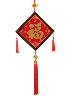 新年中国结免打孔挂墙相框