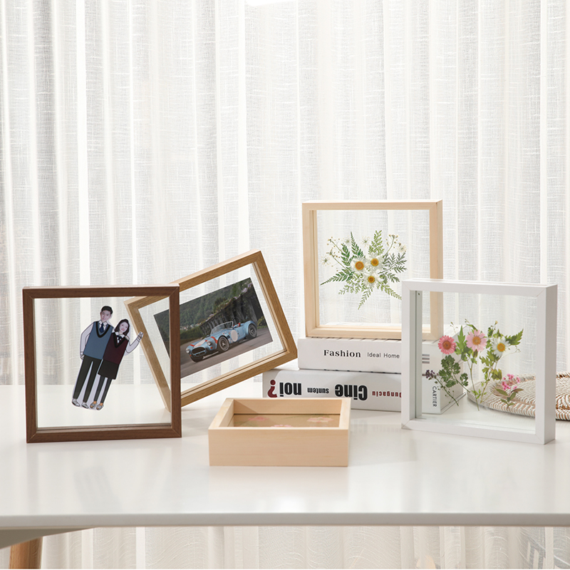 双面干花标本展示框洗照片画框