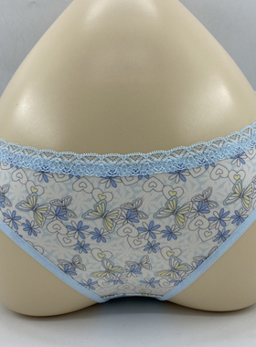 sloggi丝滑透气速干清新可爱中腰三角裤74-6347