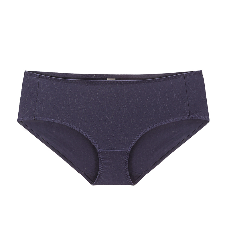 黛系列简约塔拉植物条纹日常内裤