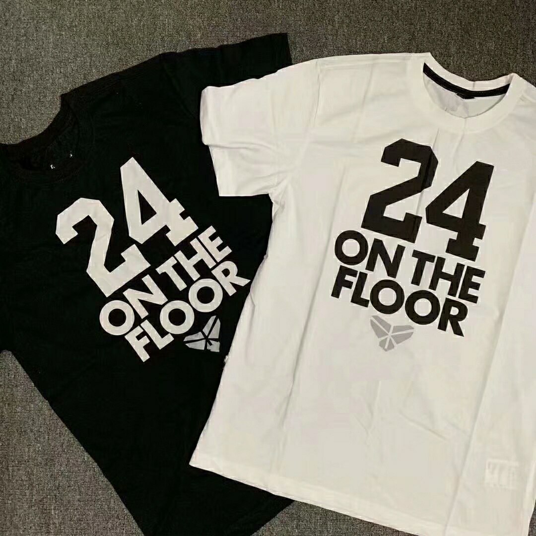 HOT科比24号球衣男夏速干短袖纪念t恤湖人黑曼巴篮球运动服包邮