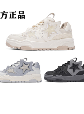 BADBOY官方正品星星鞋二代男女鞋秋冬新爆款厚底百搭增高板鞋子潮