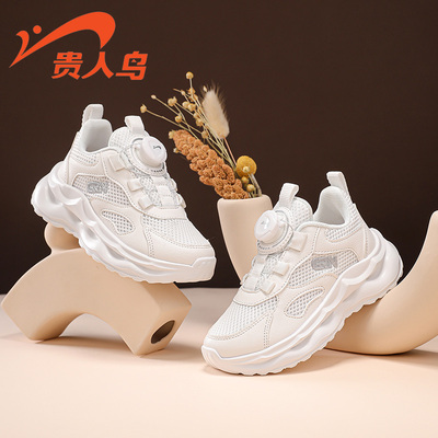 贵人鸟透气韩版儿童耐磨运动鞋