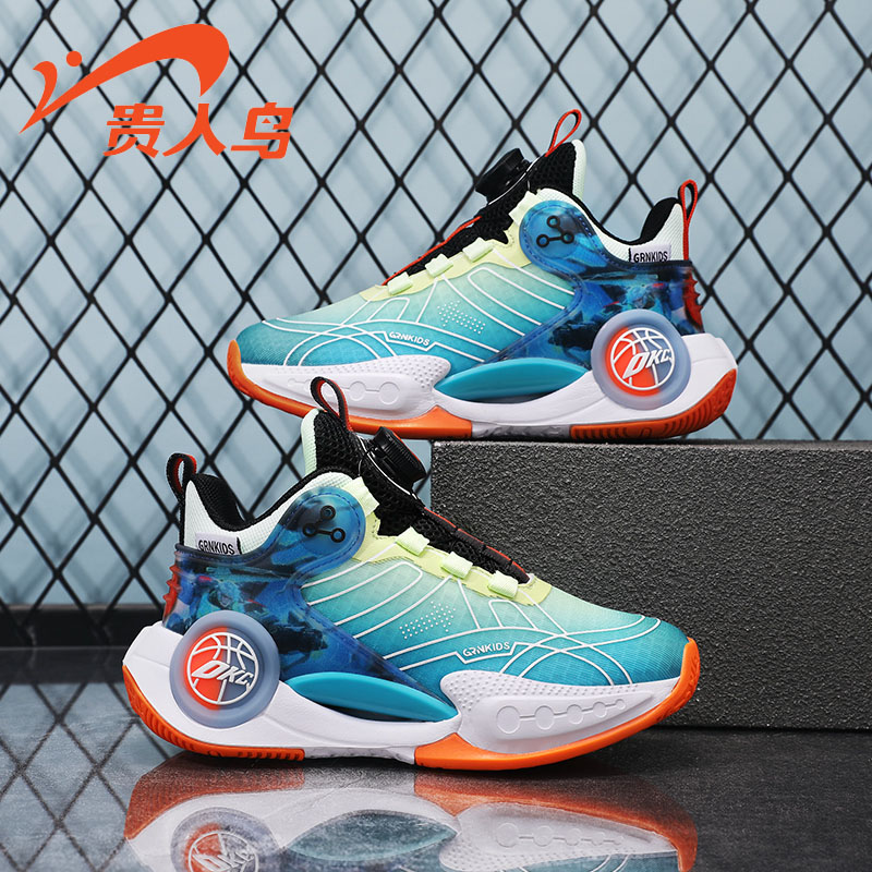 贵人鸟透气韩版儿童耐磨运动鞋