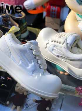 卓沅Rhime官网正品蛋壳鞋面包潮流明星同款低帮男女情侣款帆布鞋