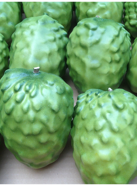 大号仿真释迦果台湾凤梨佛头果水果蔬菜家居装饰超市摆设精品道具