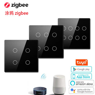 涂鸦Zibgee124巴西规格智能开关零火线触摸按键APP遥控智能遥控