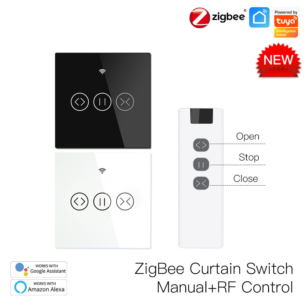 zigbee涂鸦智能家居电动卷帘窗帘