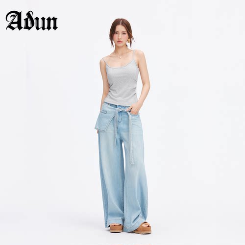 Abun【性价比首选】无痕带胸垫打底外穿美背吊带三色（缺灰色）