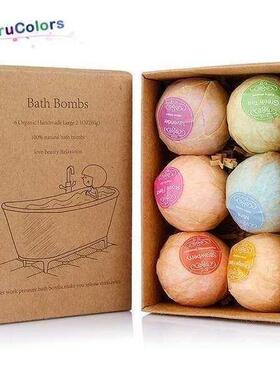 冲冠 Salt Bomb Set Ball Oil Bath Essential SkinCare Cleaner