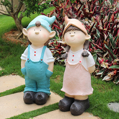花园装饰庭院户外卡通人物摆件