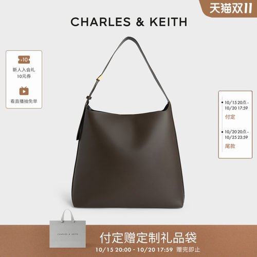 CHARLES&KEITH子母单肩托特包