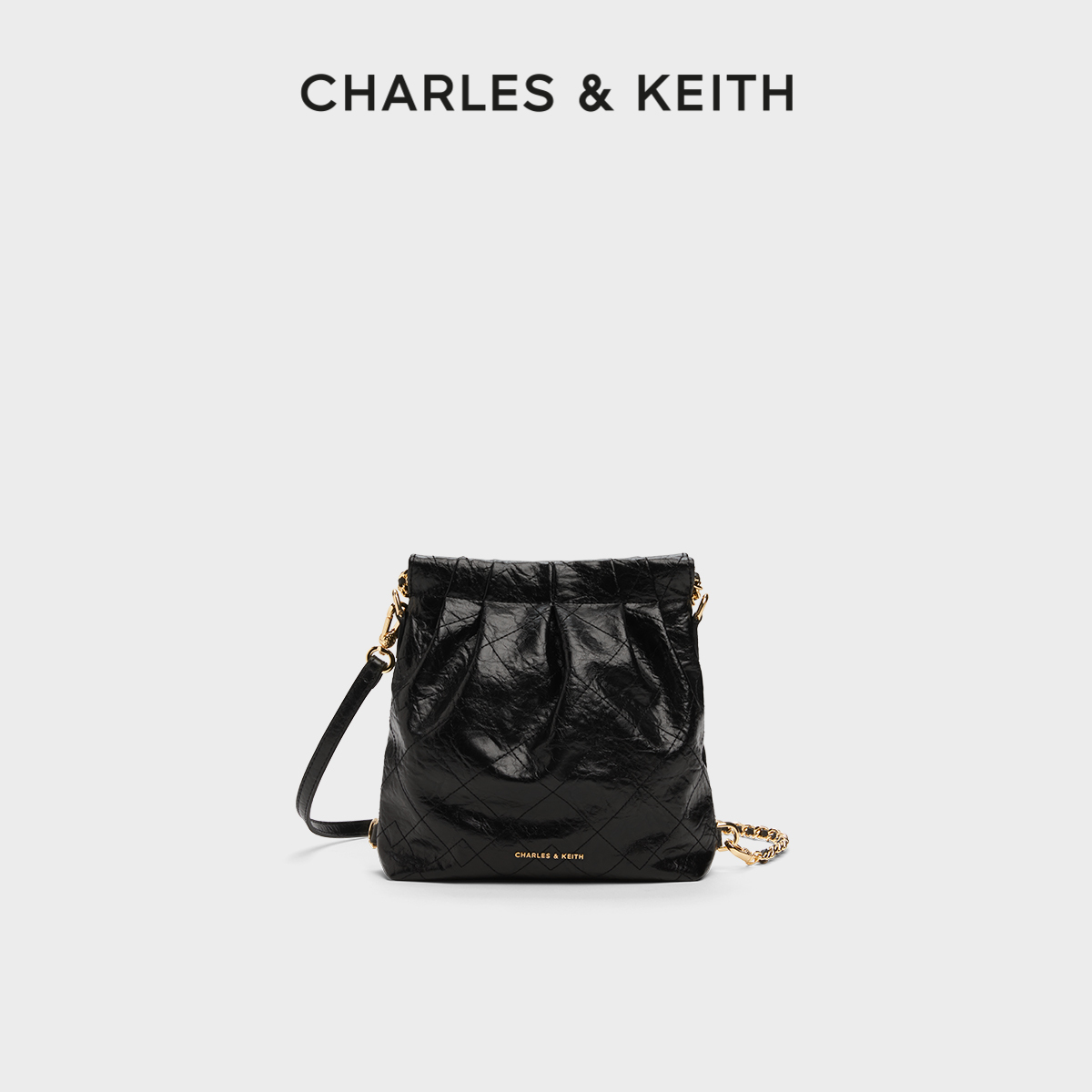 【双11预售】CHARLES&KEITH女包CK2-60782390小号流浪包双肩包女