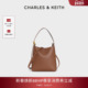 CHARLES&KEITH女包CK2 新年礼物 10782671托特包手提子母水桶包
