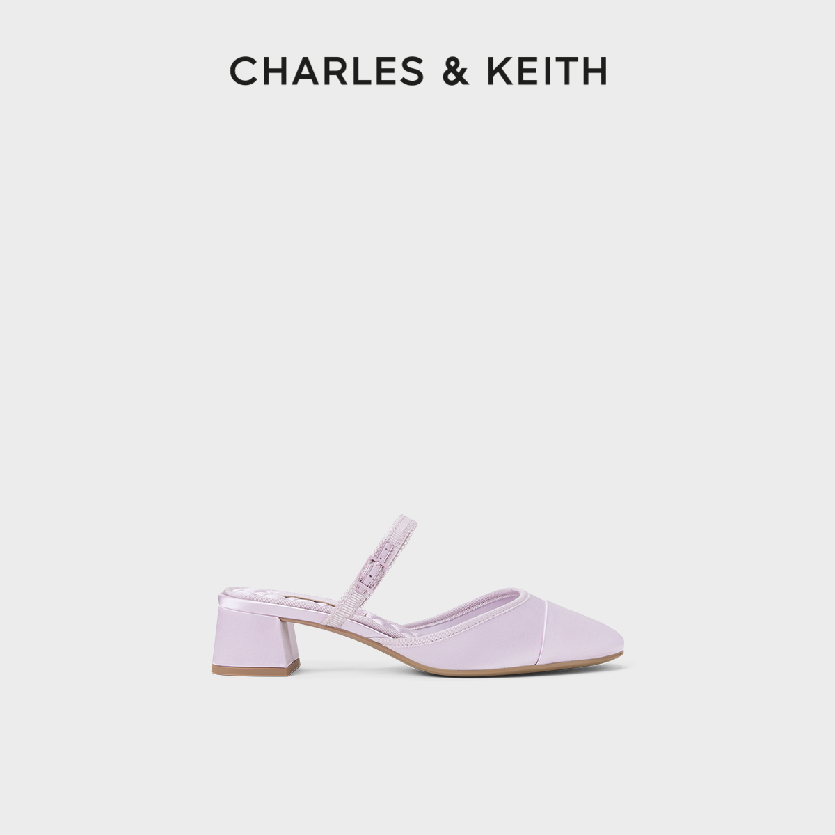 CHARLES&KEITH包头半拖鞋