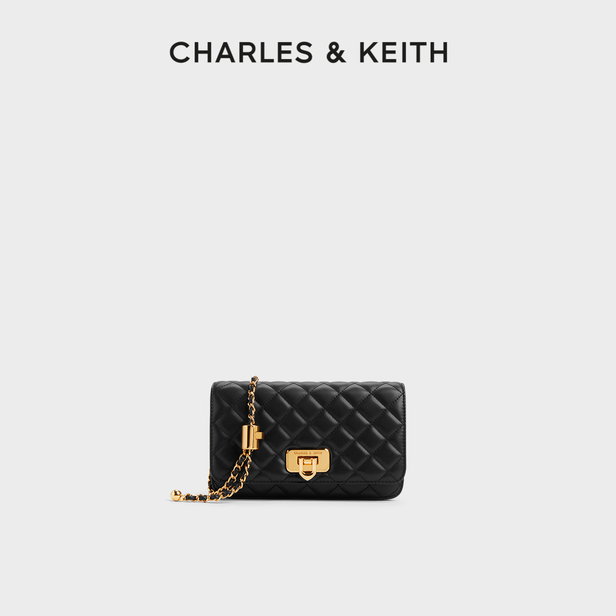 CHARLES&KEITH复古小方包