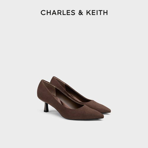 CHARLES＆KEITH简约通勤高跟鞋