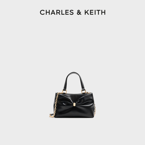 时尚蝴蝶结手提包CHARLES＆KEITH