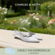 单鞋 61720259蝴蝶结尖头低跟包头凉鞋 CK1 CHARLES&KEITH26春新款