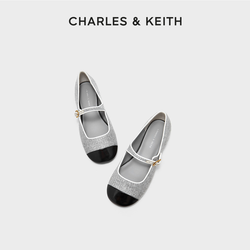 CHARLES&KEITH小香风玛丽珍鞋