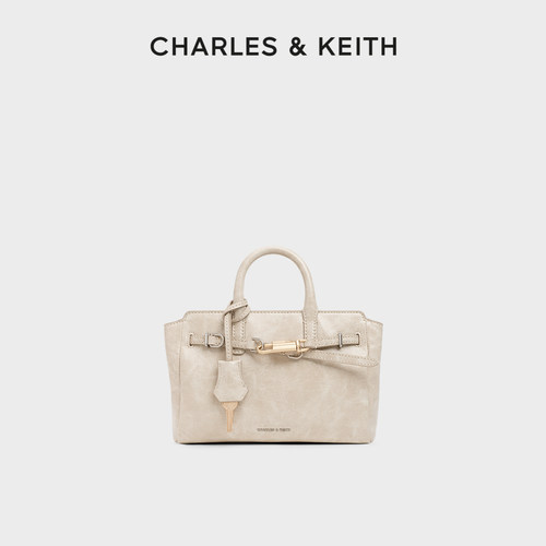 复古手提凯莉包CHARLES&KEITH