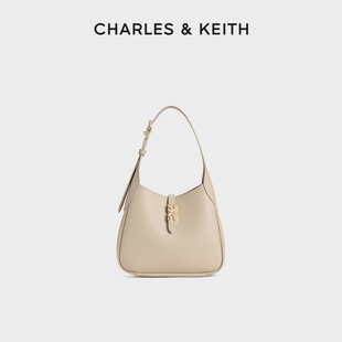 CHARLES&KEITH25冬新款 40782727简约hobo单肩斜挎腋下托特包 CK2