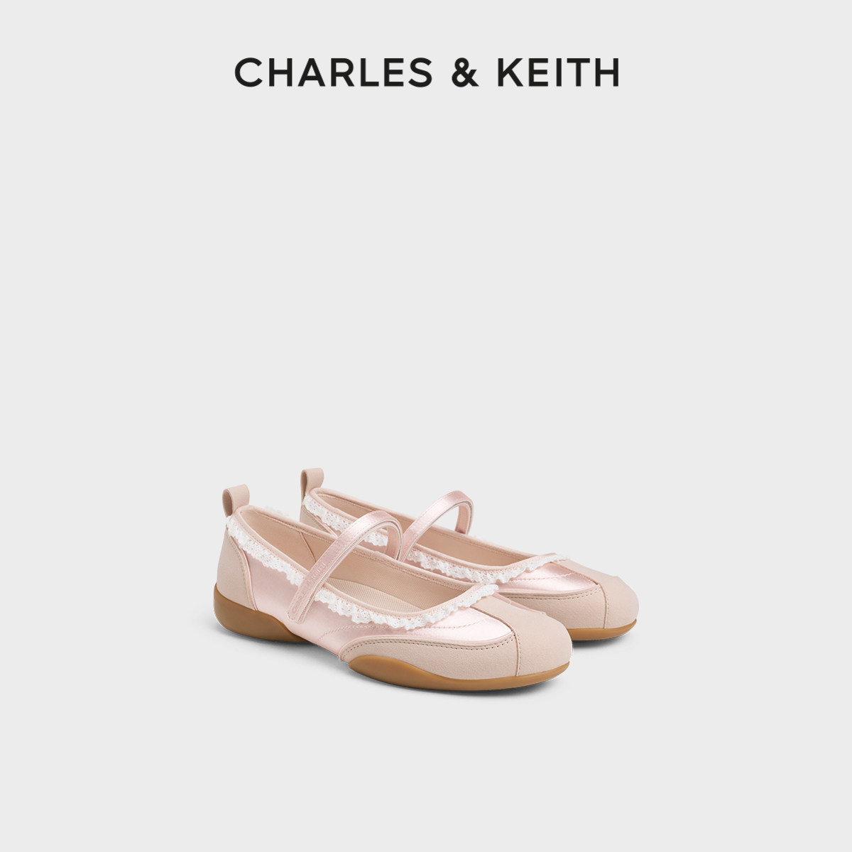 CHARLES&KEITH26春新款CK1-71960030-1情人节系列玛丽珍鞋休闲鞋,女鞋,时尚休闲鞋,淘宝优惠券,粉丝福利购,淘宝优惠卷