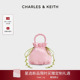 10151623 CHARLES&KEITH26春新款 CK2 A花朵系列手提水桶包斜挎包