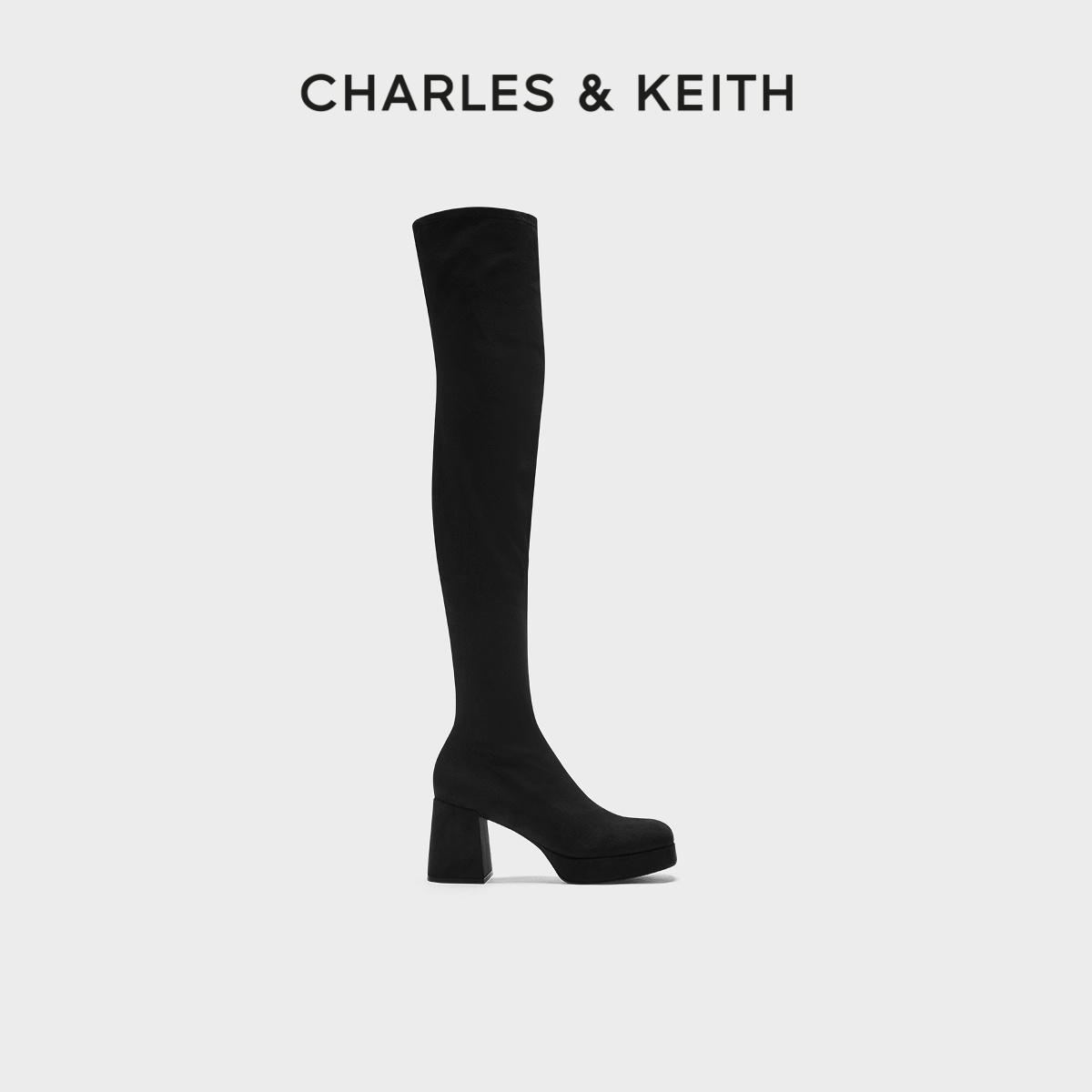 CHARLES&KEITH过膝长靴
